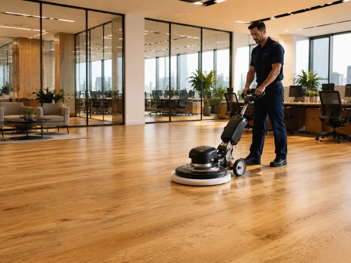 Hard floor cleaning and polishing, Greater Manchester